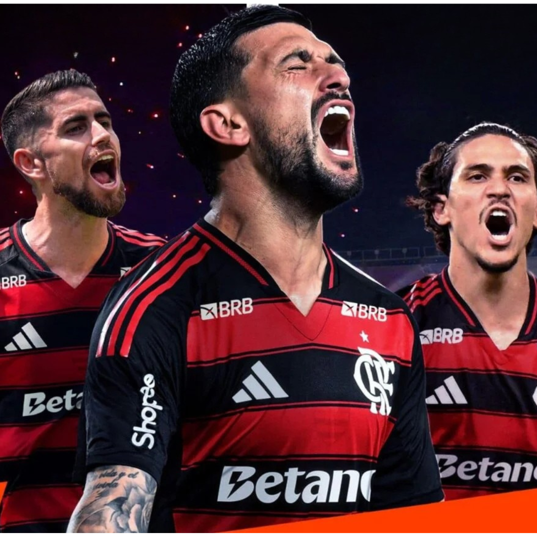 Camisa Adidas Flamengo 2025/26 I Com Patrocínios Betano