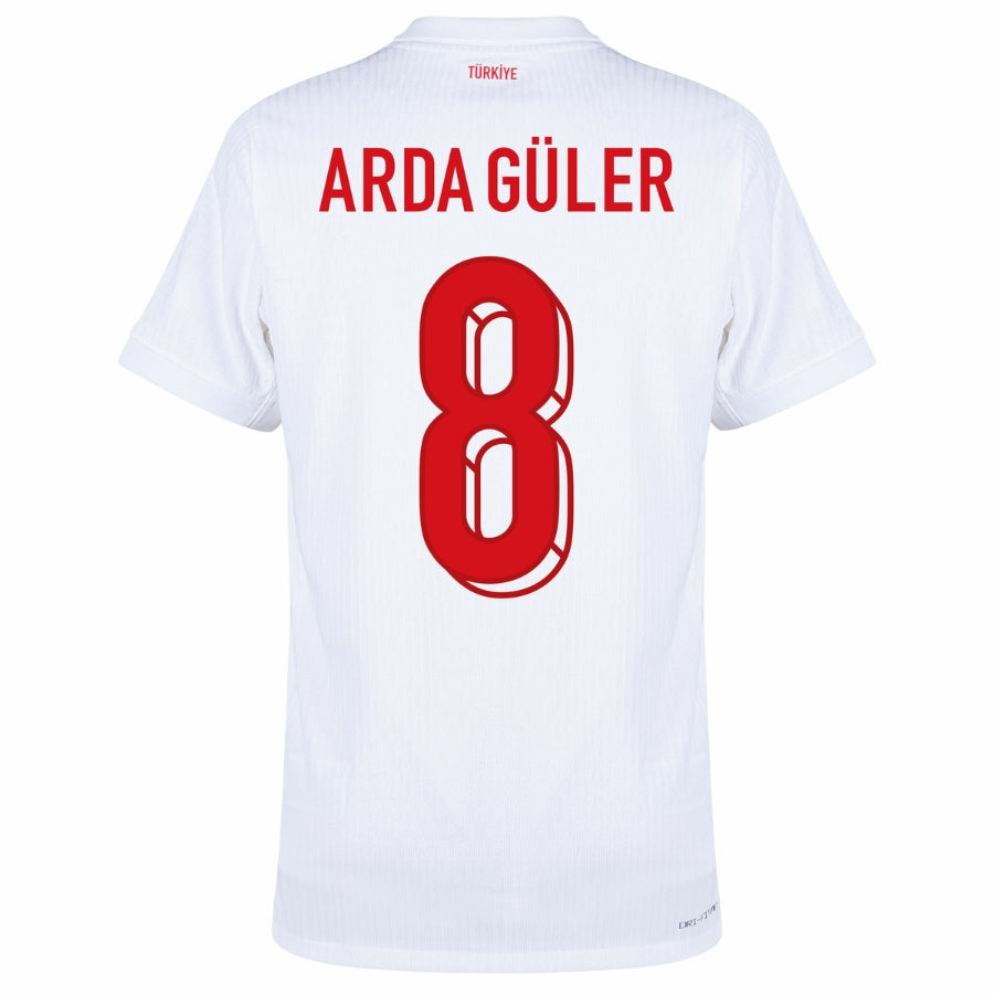 Turkey Arda Güler 8 Home Fan Jersey 2025/26