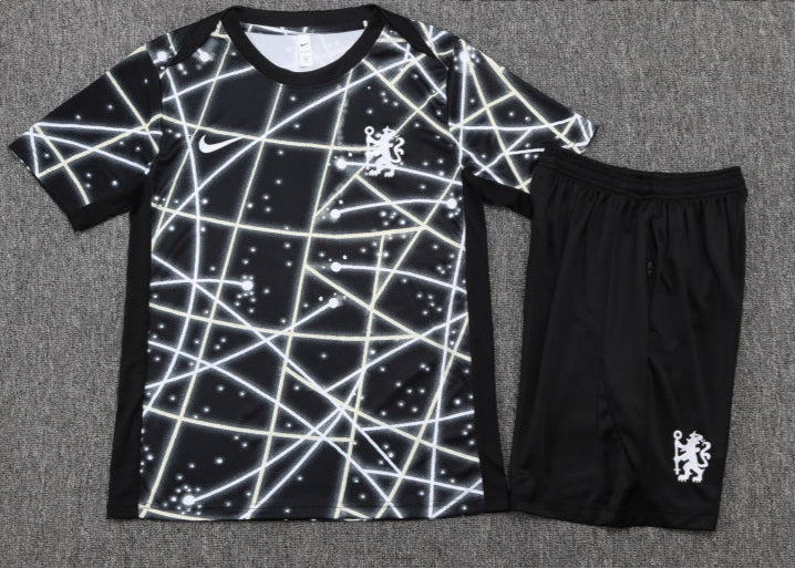 Chelsea Kit Pre Match World Cup Jersey + Shorts 25/26