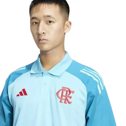 FLAMENGO POLO SHIRT LIGHT BLUE