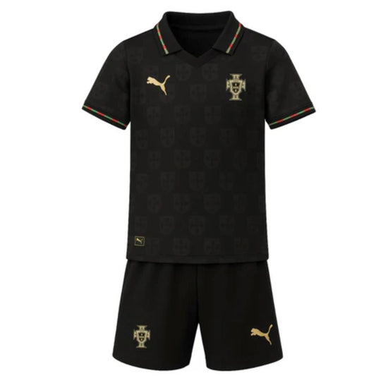 Kids Kit Portugal Fan Jersey Shirt 2026 World Cup