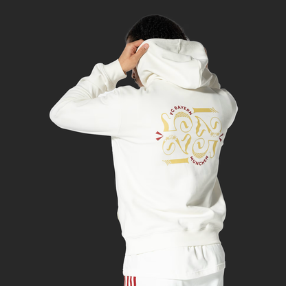Bayern Munich Hoodie 125th Anniversary - White