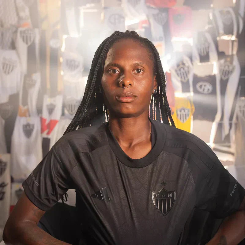 Atlético Mineiro all black 2025 shirt