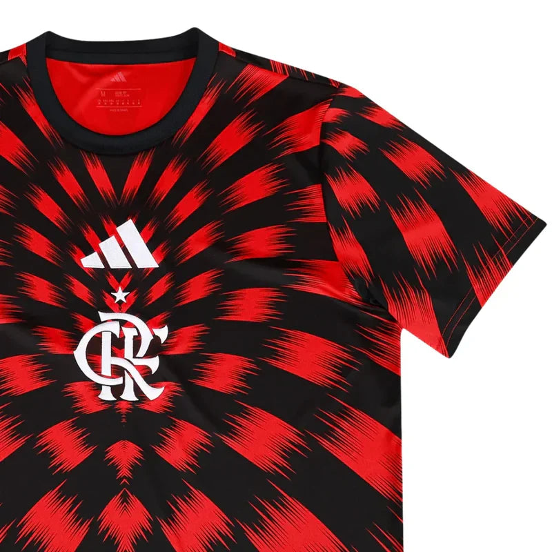 FLAMENGO JERSEY PREMATCH RED 25/26