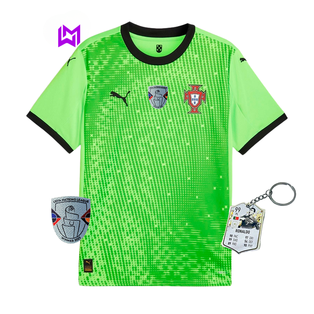 Camisola Portugal Guarda-Redes Verde 2025/26 PUMA - LANÇAMENTO! 🇵🇹