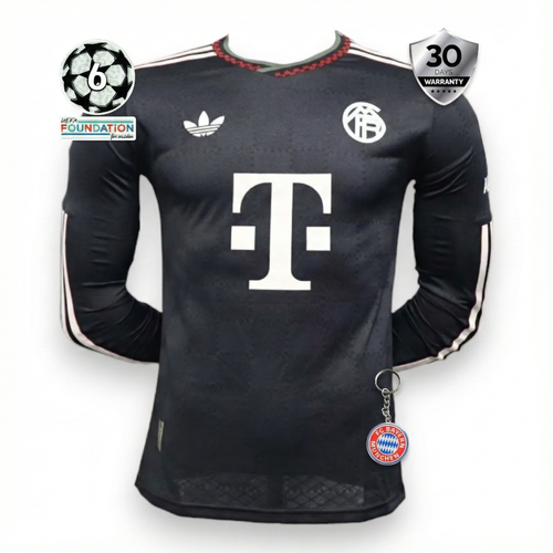 Bayern Munich Player Jersey Champions League 2025/26 - Long Sleeve
