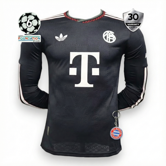 Bayern Munich Player Jersey Champions League 2025/26 - Long Sleeve