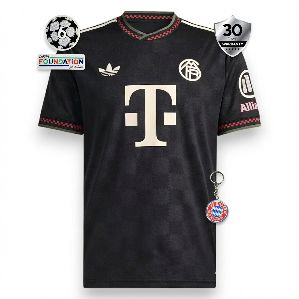 Bayern Munich Player Champions League Jersey 2025/26