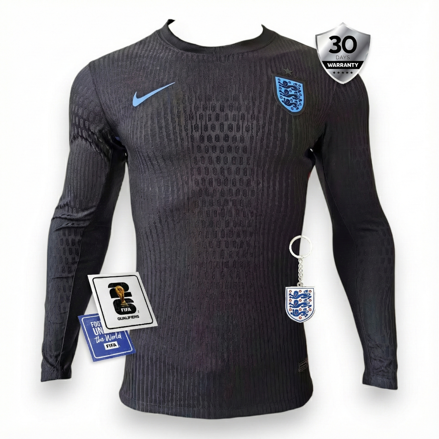England Player Away Jersey 2025/2026 - Long Sleeve