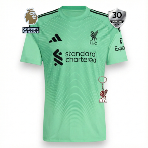 Liverpool Player Jersey Goalkeeper 2025/26
