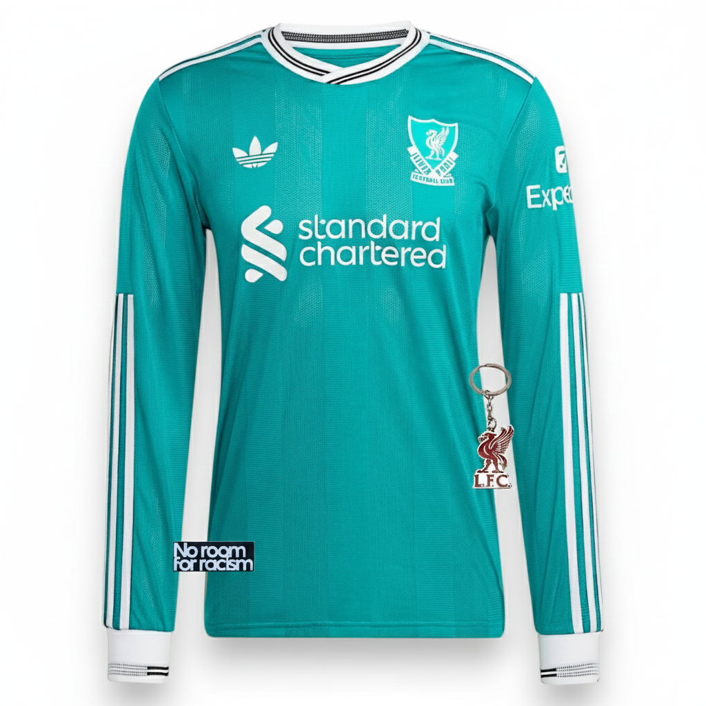 Liverpool Third Player Jersey 2025/26 - Long Sleeve
