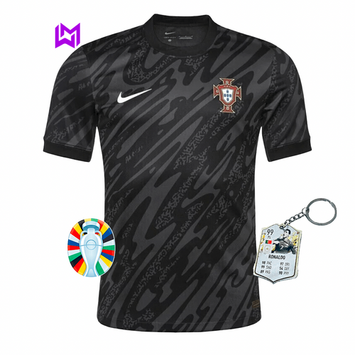 Camisola Portugal Guarda-Redes Preta 2024/25
