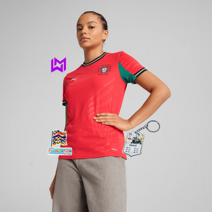 Camisola Feminina Portugal Principal 2025/26 - LANÇAMENTO! 🇵🇹