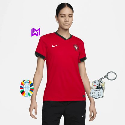 Camisola Feminina Portugal Principal 2024/25 - ÚLTIMAS UNIDADES! 🇵🇹