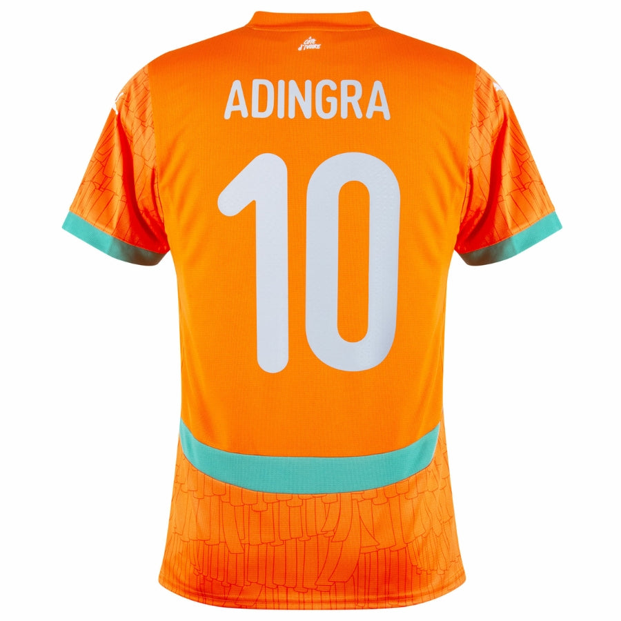 Ivory Coast Adingra 10 Home Fan Jersey 2025/26