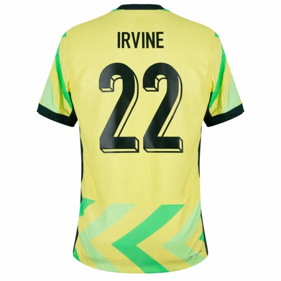 Australia Irvine 22 Home Fan Jersey 2025/26