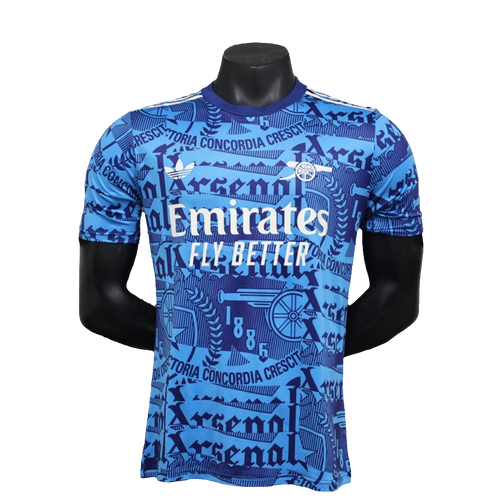 Arsenal 25/26 Pre-Match Jersey - Blue - Player Version