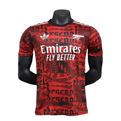 Arsenal 25/26 Training Jersey - Dark Red - Player Version