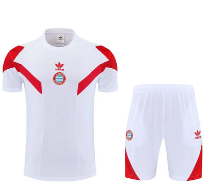Bayern Munich Kit Training Jersey + Shorts 2025 White