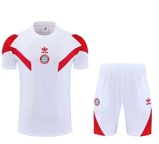 Bayern Munich Kit Training Jersey + Shorts 2025 White
