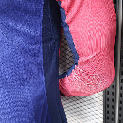 Barcelona Home Player Jersey X Travis Scott - Long Sleeve