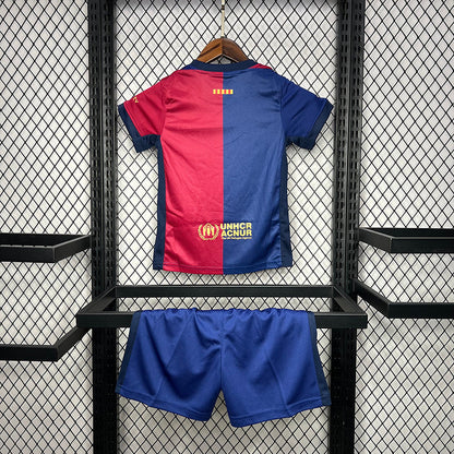 Kids Barcelona Home Kit 2024/2025