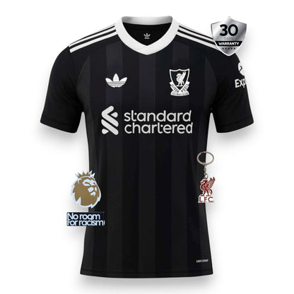 Liverpool Goalkeeper Black Jersey 2025/26